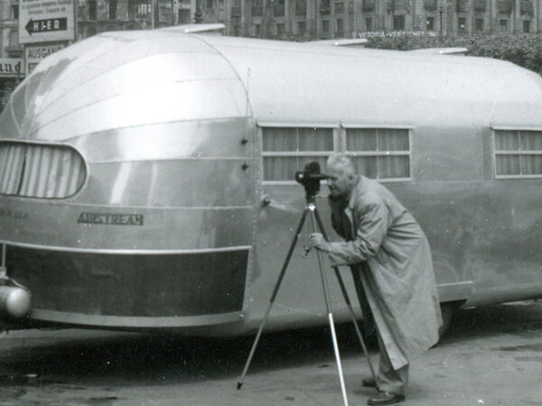 Historical Photo of Airstream in 1948 Europe